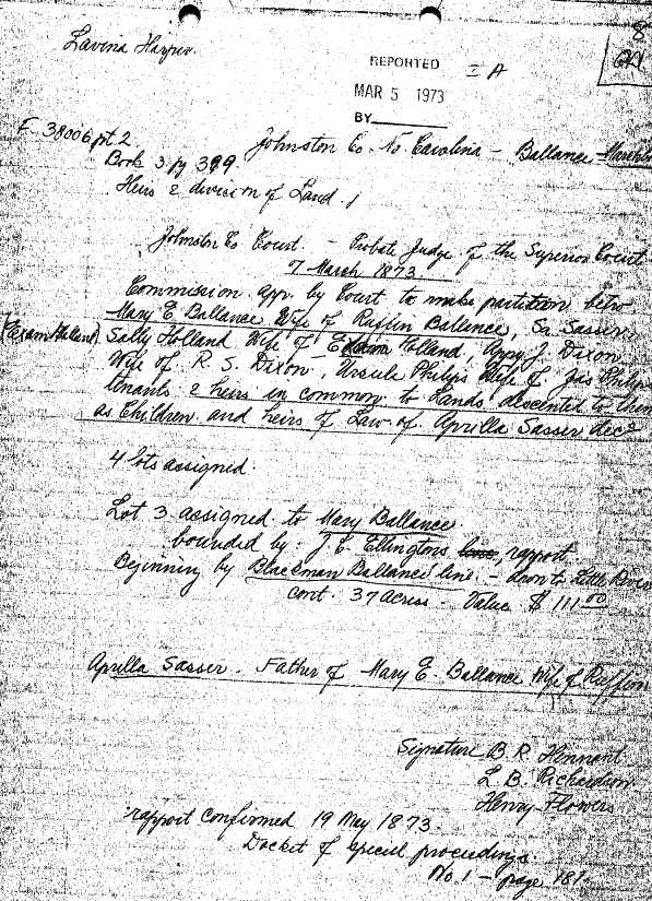 Abst Land Records 8C