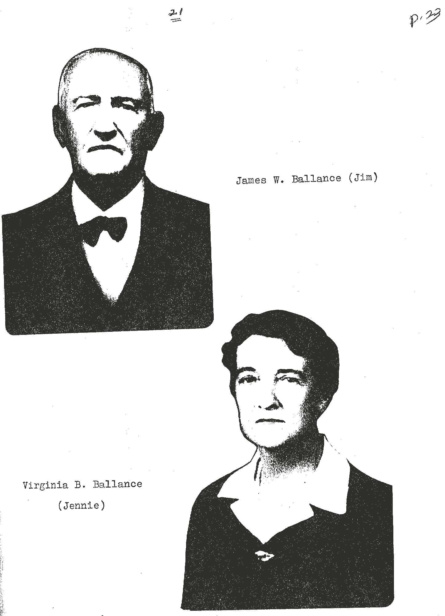Ballance Family History pg 23