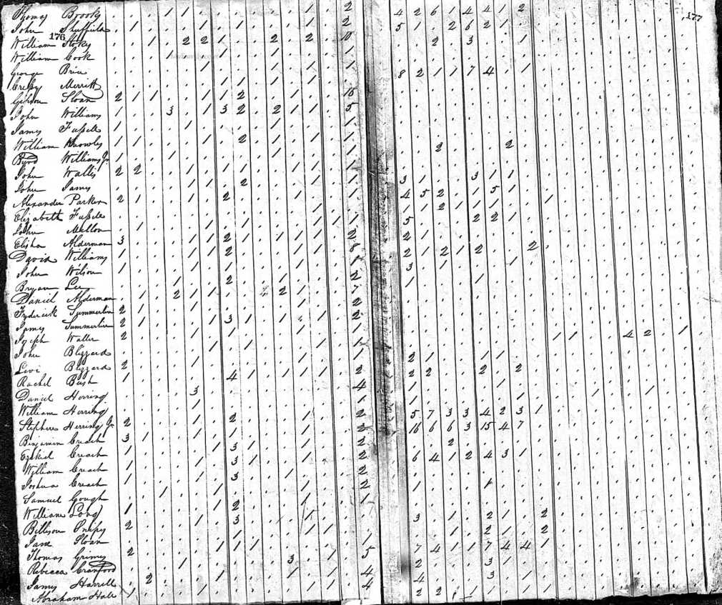 1820 Duplin, North Carolina (Daniel, Stephen, William Herring) Smith