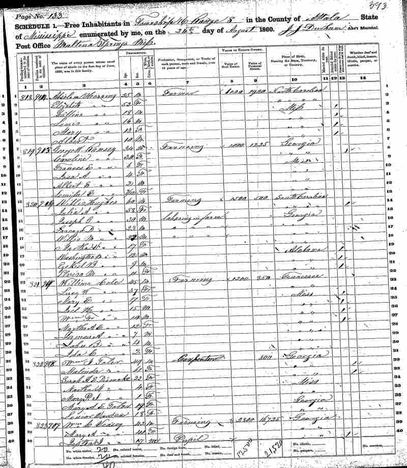 1860 Absolom Herring