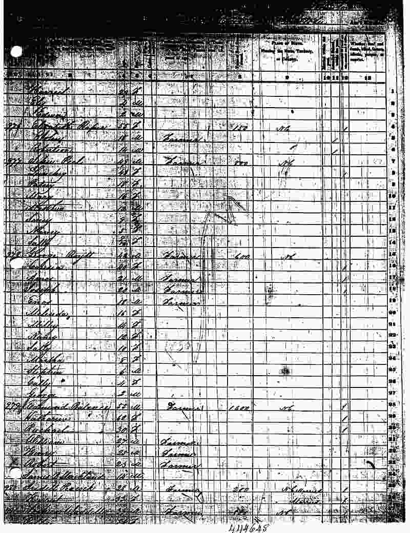 Census 1950 Johnston Co cont 1