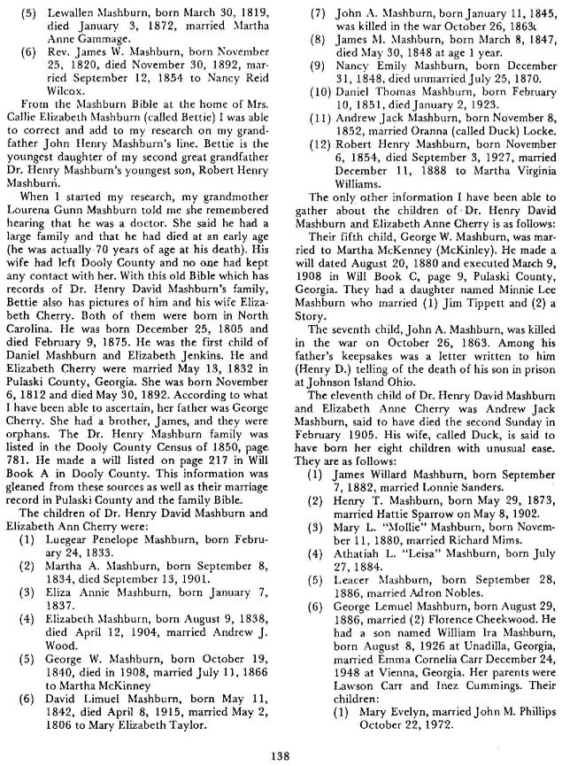 Joiner Mashburn and Allied Families pg 138