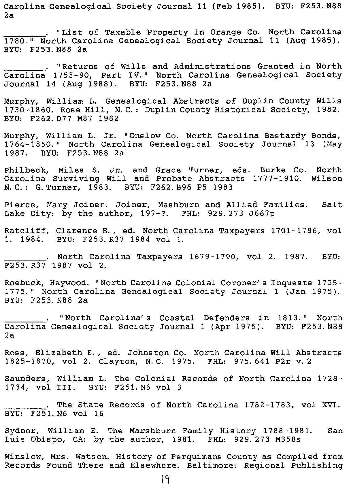 Land and Probate Records pg 19