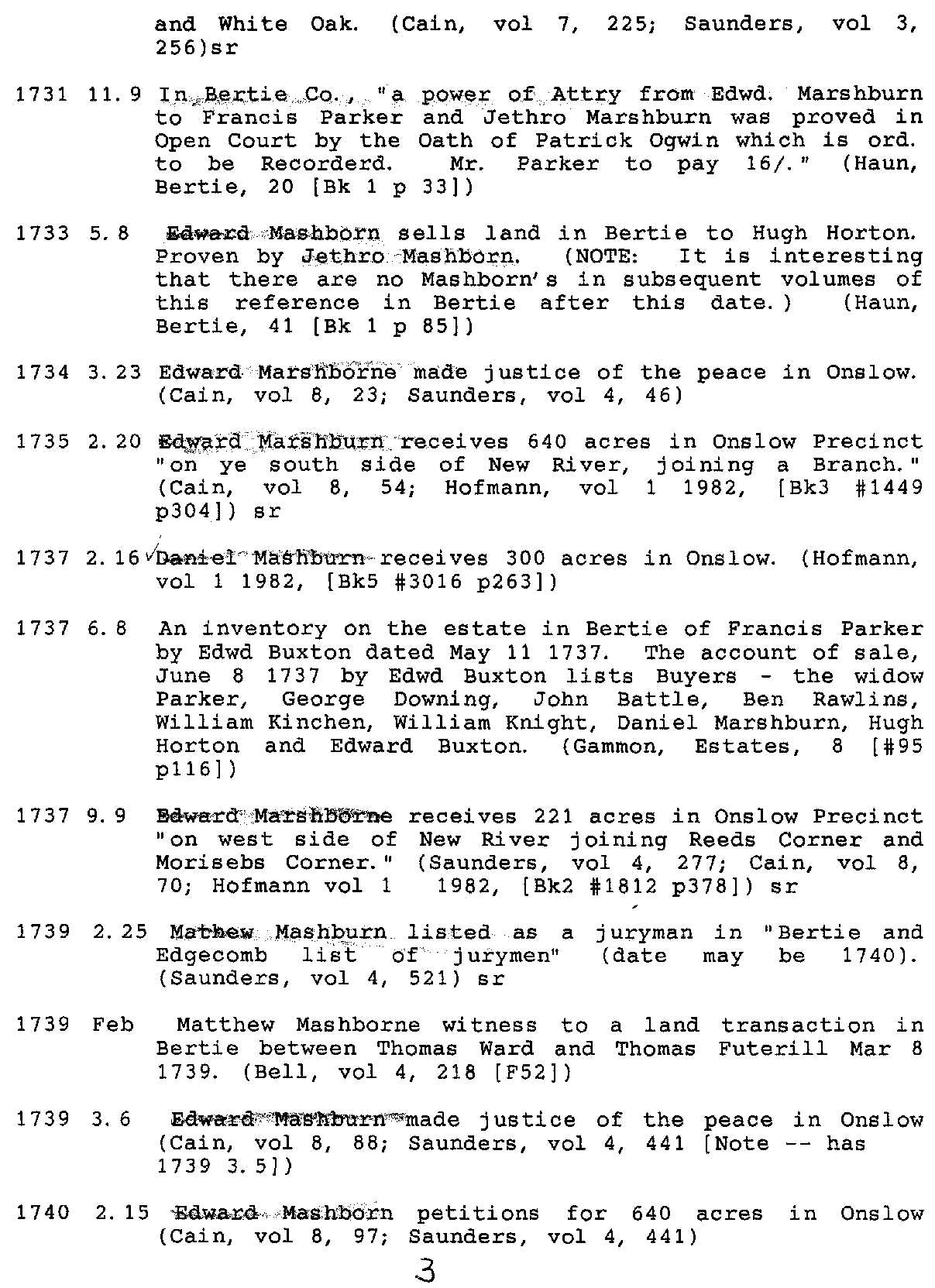 Land and Probate Records pg 3