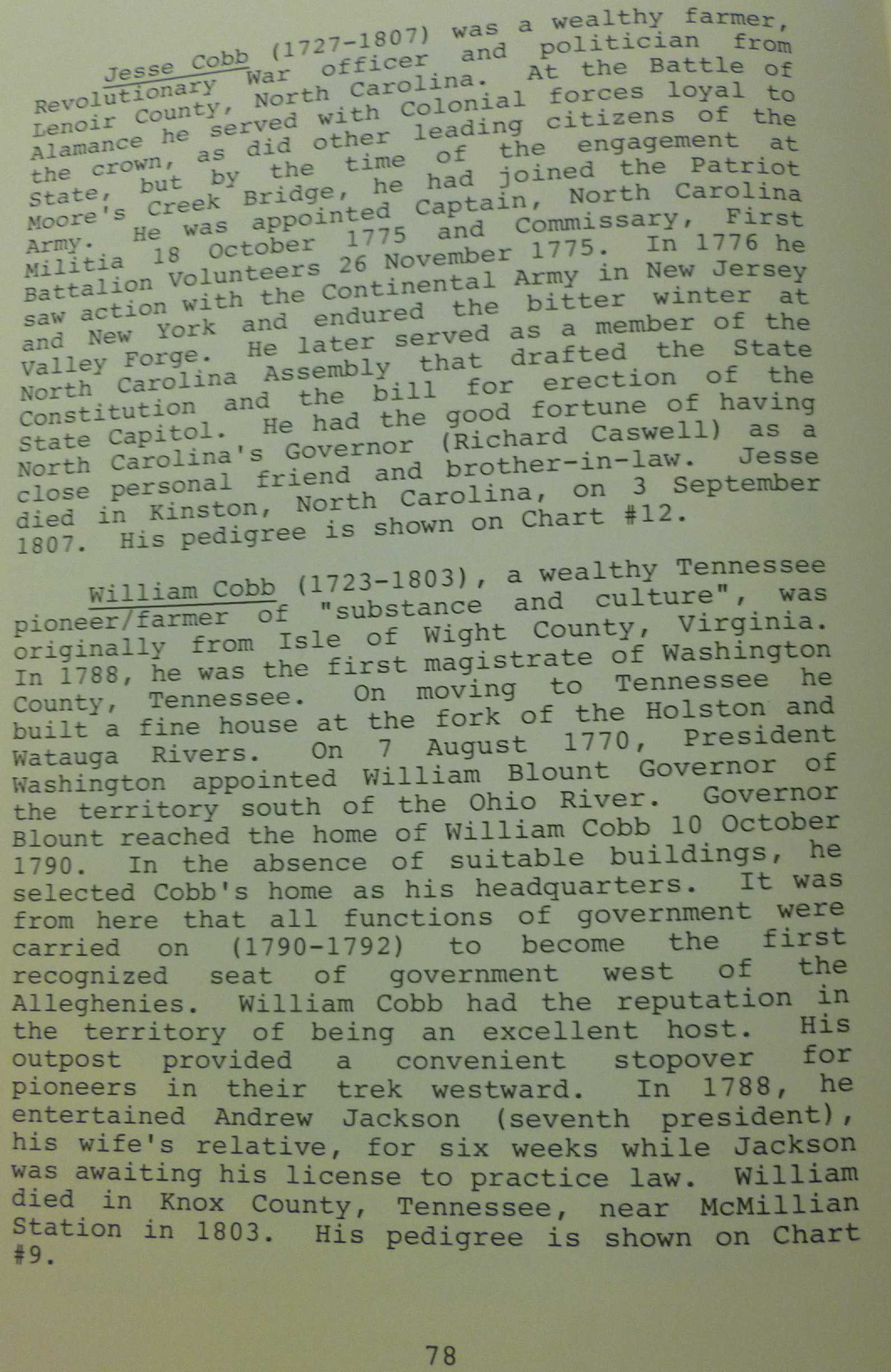 Chipping North Parish Register pg 78