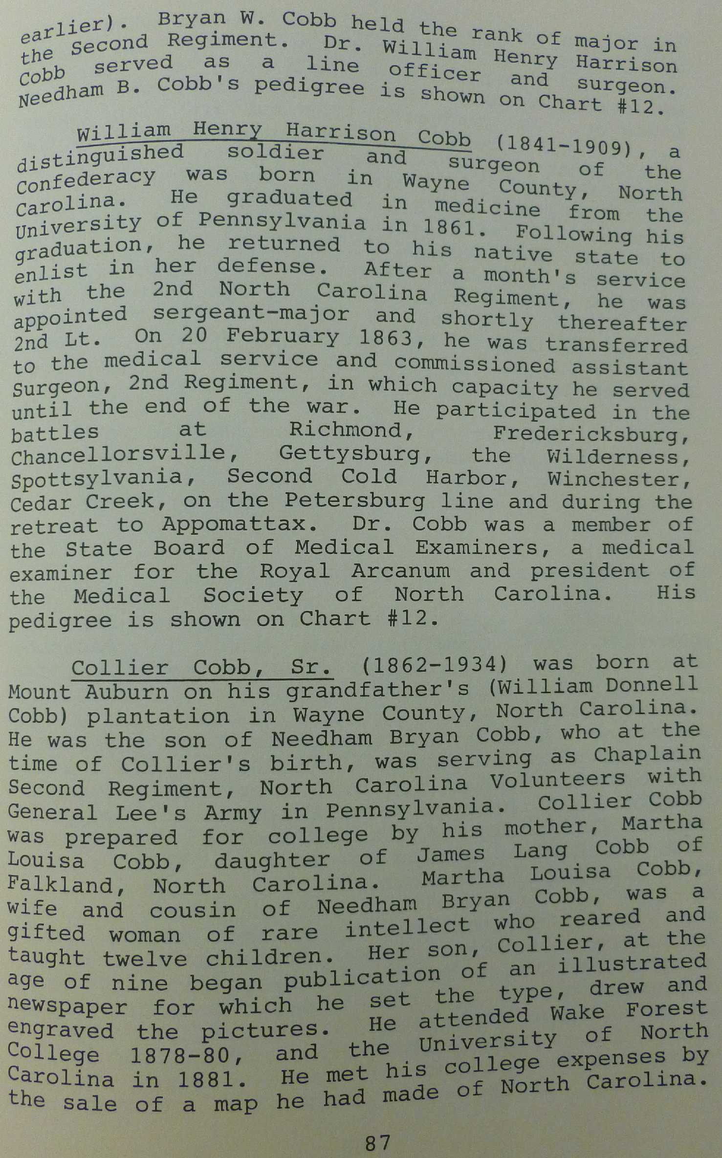 Chipping North Parish Register pg 87
