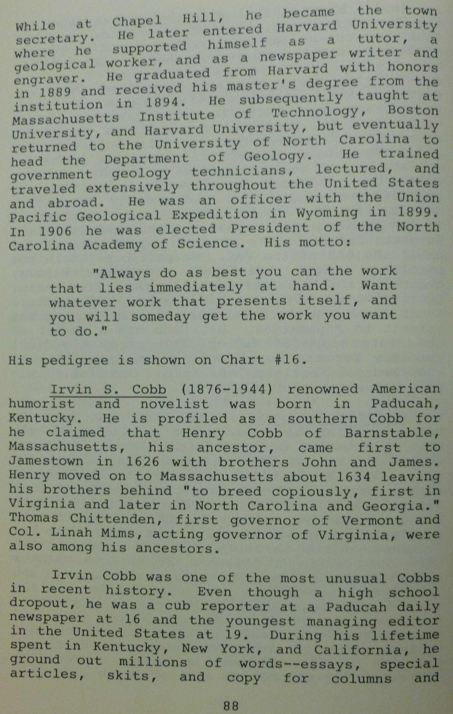 Chipping North Parish Register pg 88