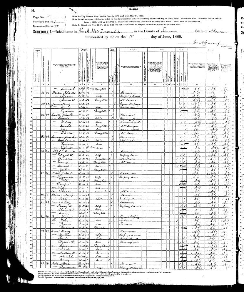 1880 census