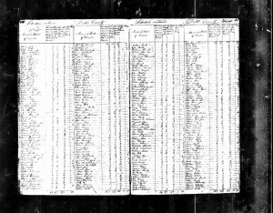 1790 Census Dobbs, North Carolina - Jonathan, William Stanley