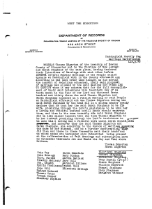 Thomas Edgerton and Sarah Stephens