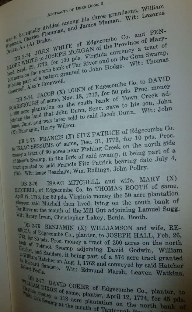 Abstract of Deed Book 276 William Hatcher Smith Harper