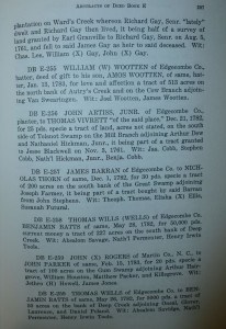 Abstracts of Early Deeds Book E pg 207