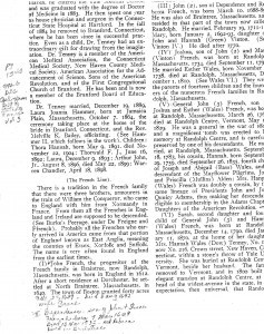 History of ffrench line