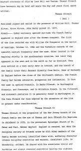 Thomas French History 2