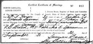 Marriage Certificate