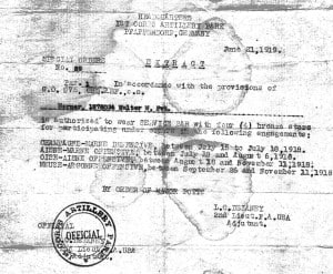 Military Record