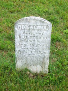 roxalinawifeofnbstroudtoombstone